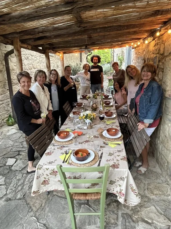 Ospiti a cena insieme a Il Vichiaccio