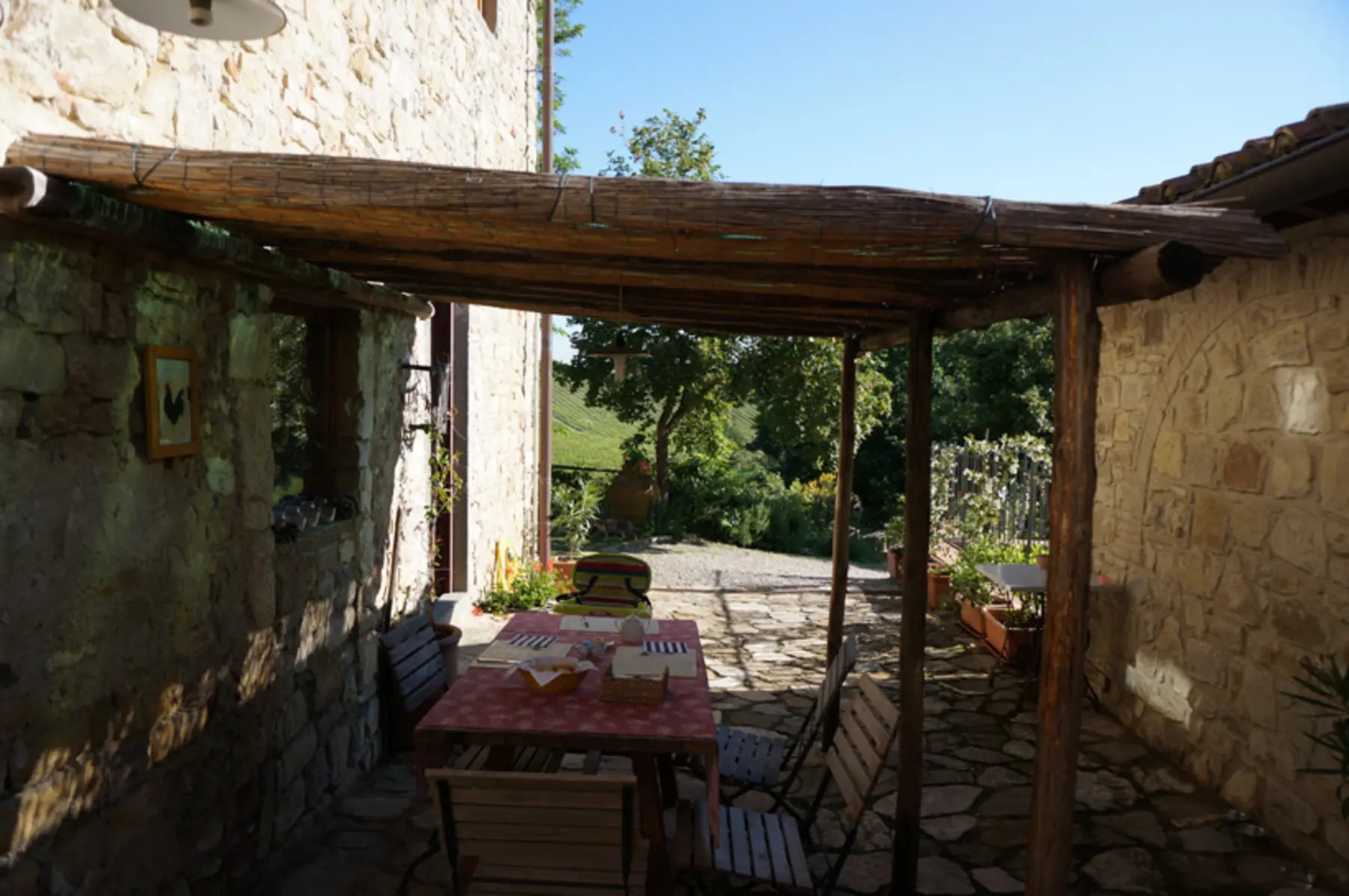 Esterno del borgo