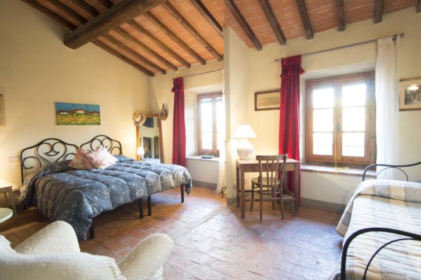 Il Ballatoio est une grande salle lumineuse, idéale pour les familles avec des enfants qui veulent se détendre dans les environs de Florence.