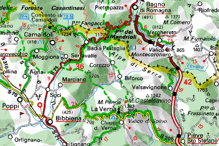 Passo dei mandrioli in moto